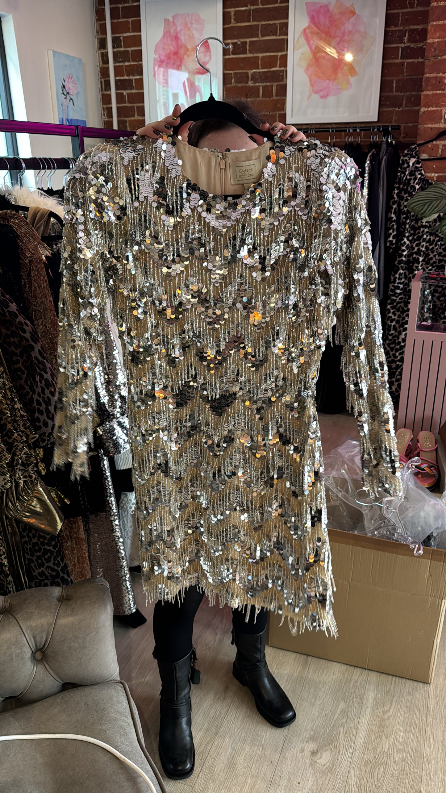 Rent Queens of Archive Anya Dress