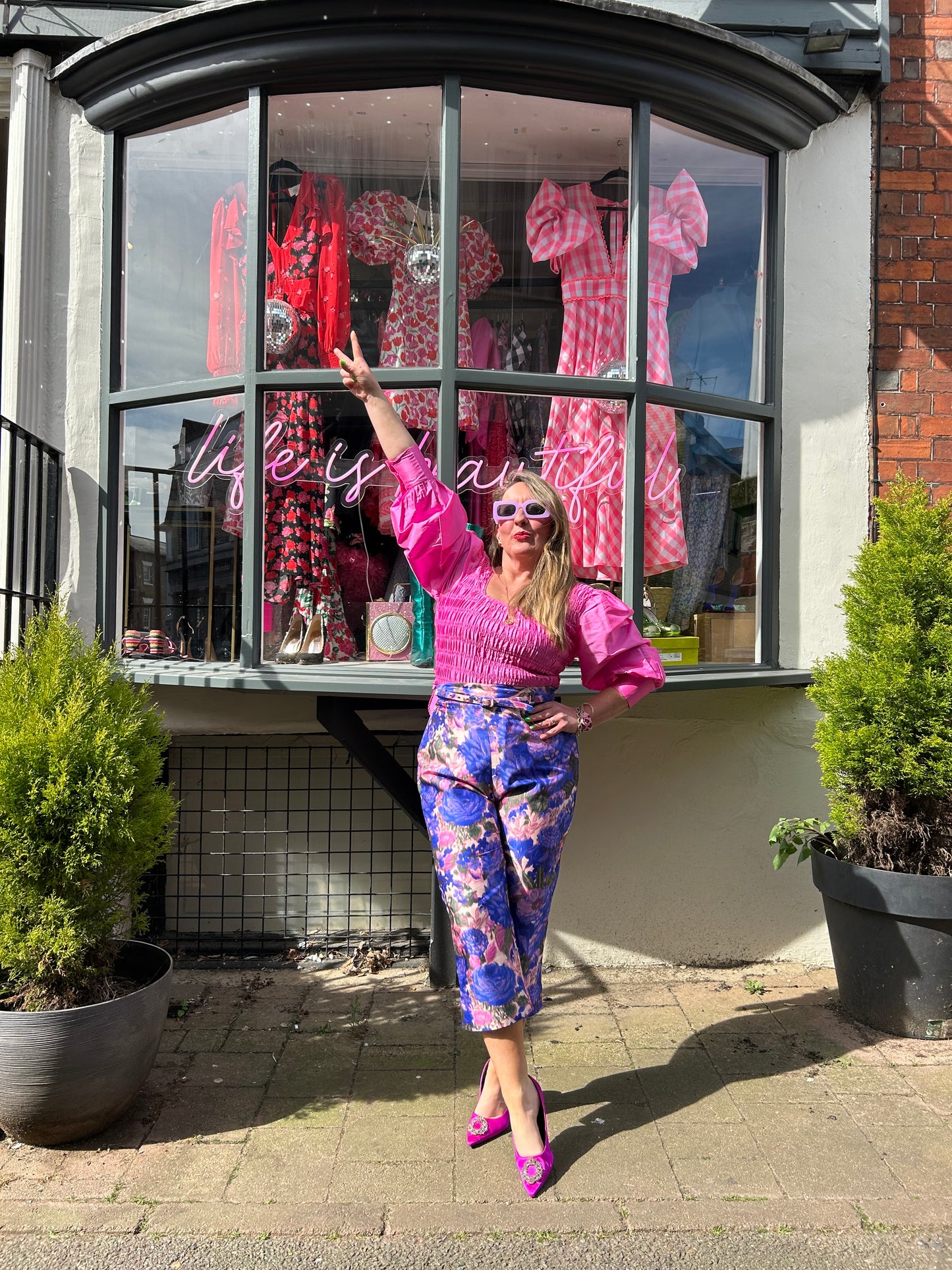 Buy Zimmerman Carrie High Tide Pedal Pusher Trousers Size 12