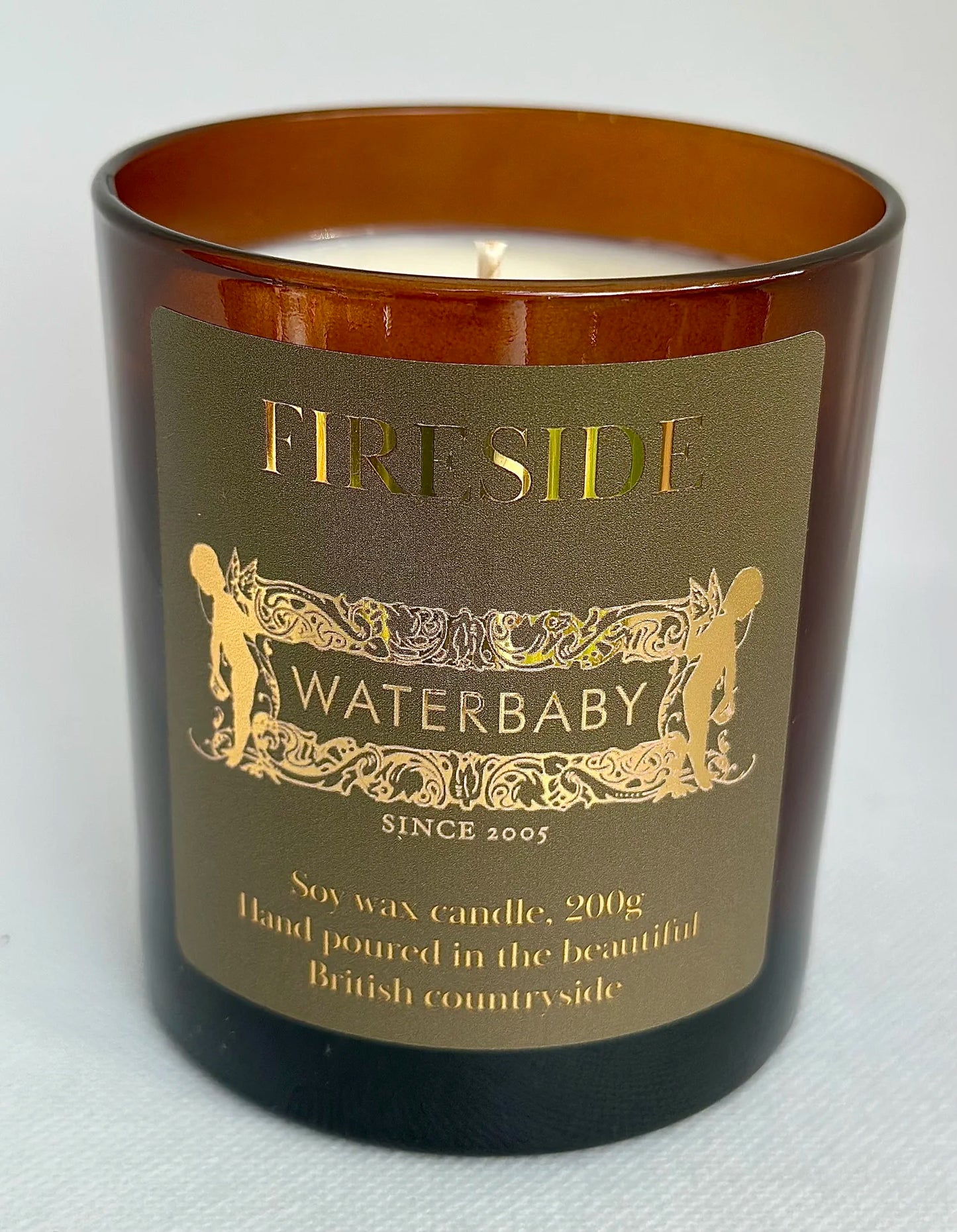 Waterbaby Flowers Candles - Christmas or Fireside