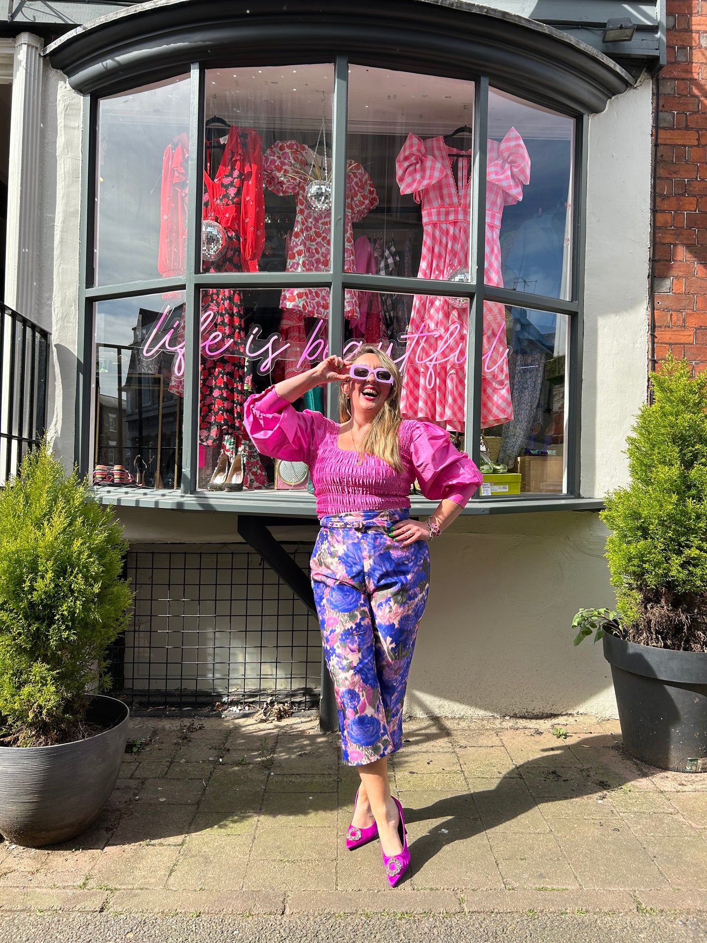 Buy Zimmerman Carrie High Tide Pedal Pusher Trousers Size 12