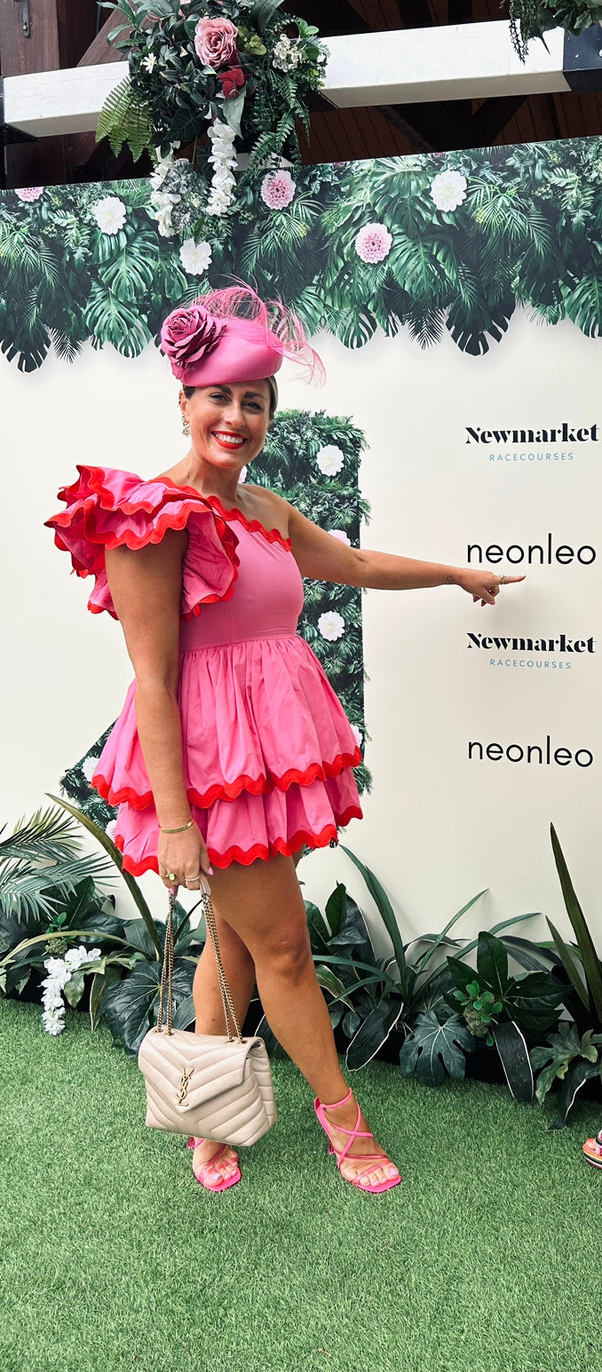 Celia B Pink Lake Mini Dress