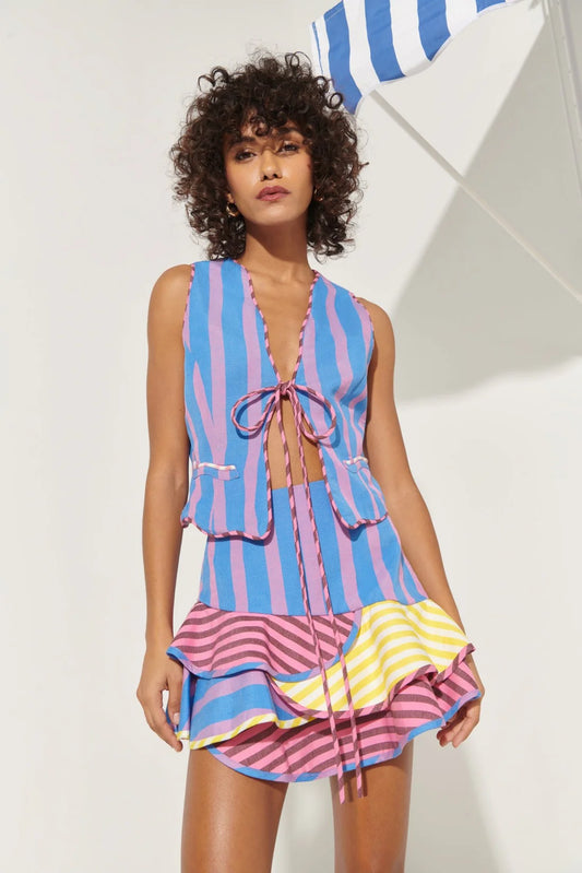 Buy Celia B Carlotta Vest Size Small - reversible