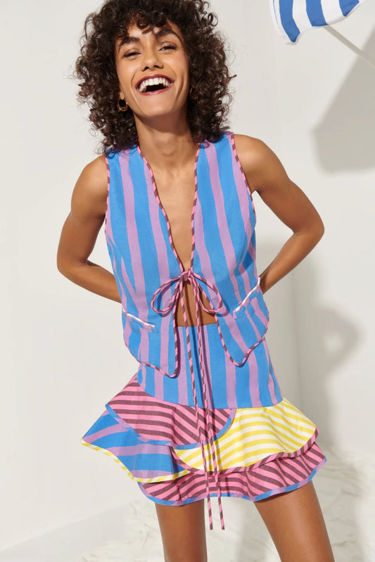 Buy Celia B Carlotta Vest Size Small - reversible