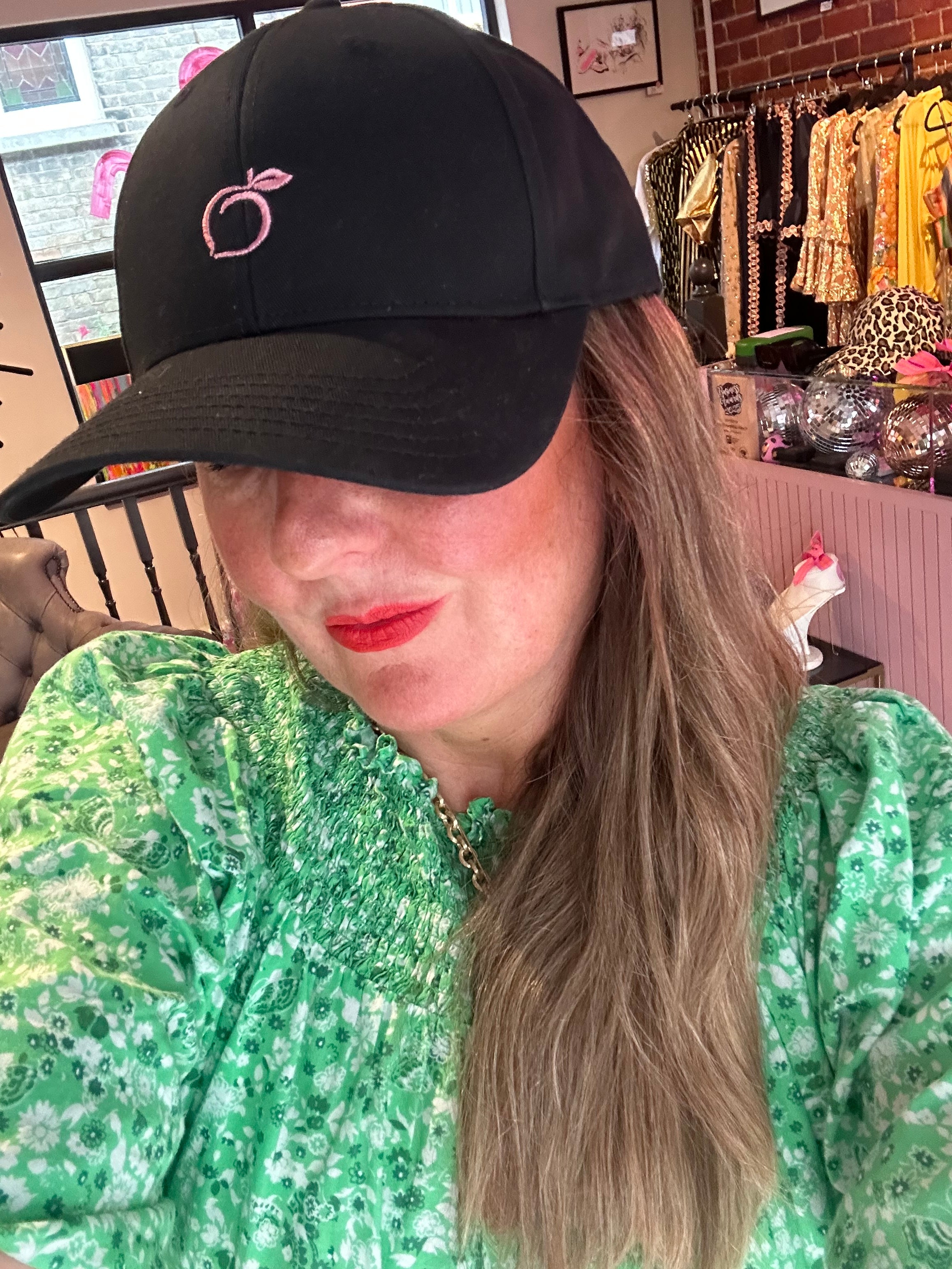 Proud Peach Baseball Cap