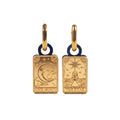Weezy Pop Gold Tarot Earrings