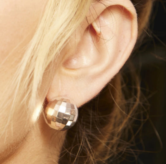 Scream Pretty Disco Ball Studs