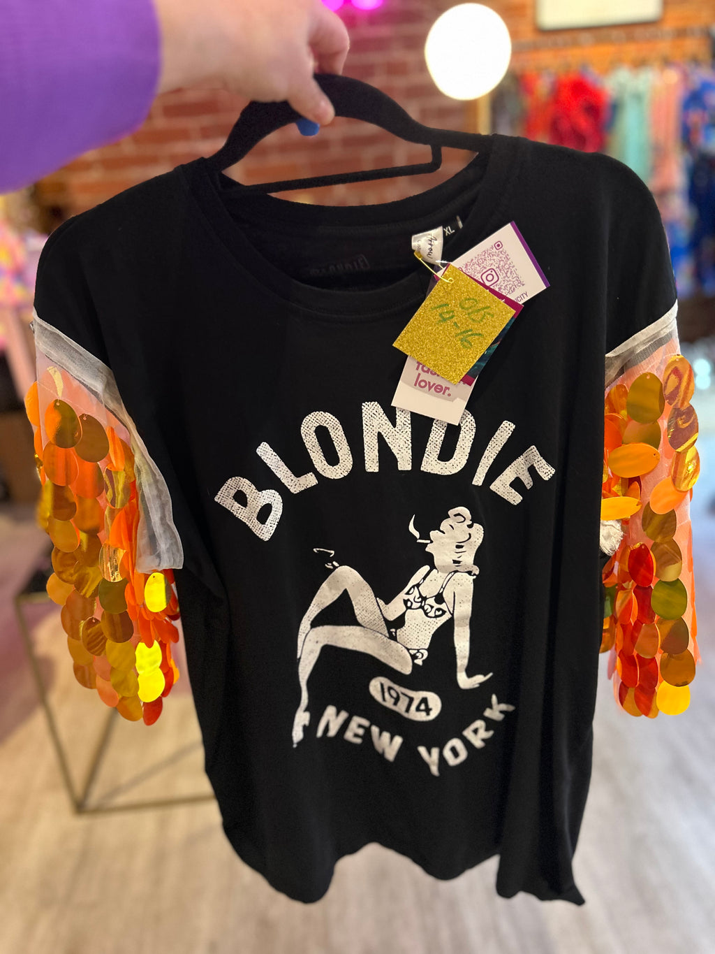 Arrow Apricity Sequin Band Tee - Various Colours & Sizes