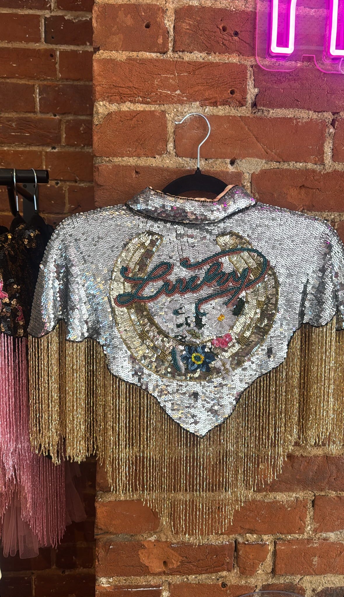 Woo Woo Sequin Capes