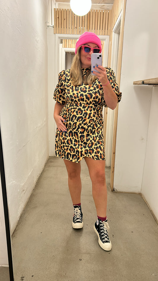 Kitri Leopard Print Dress