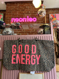 Neon Leo Tote Bags Extra Large