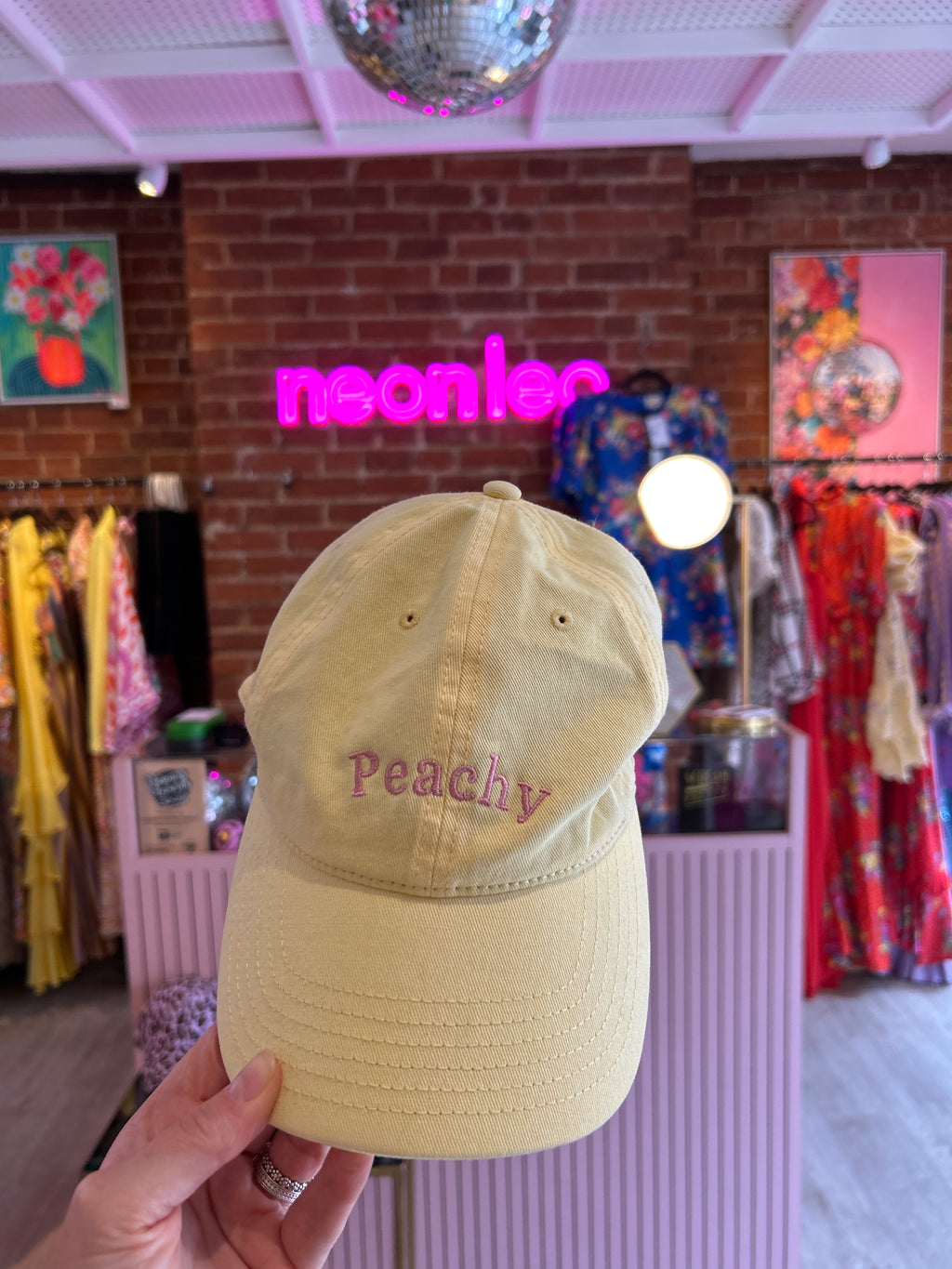 Proud Peach Baseball Cap