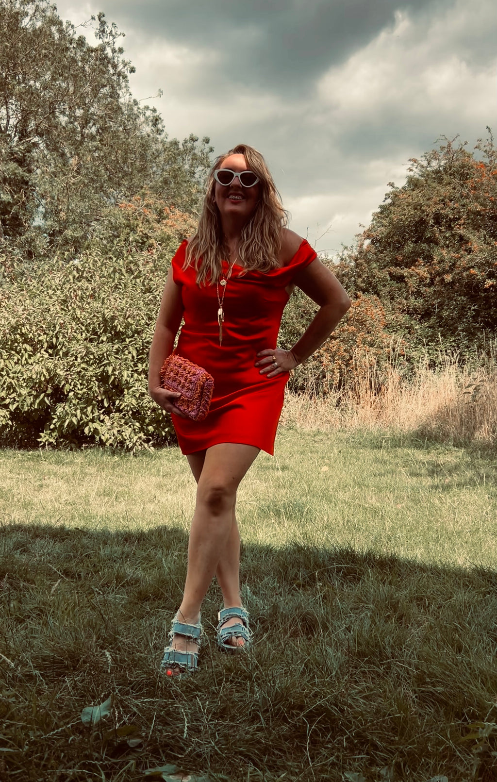 Alquilar Vestido Rojo Lencero Significant Other Talla 14
