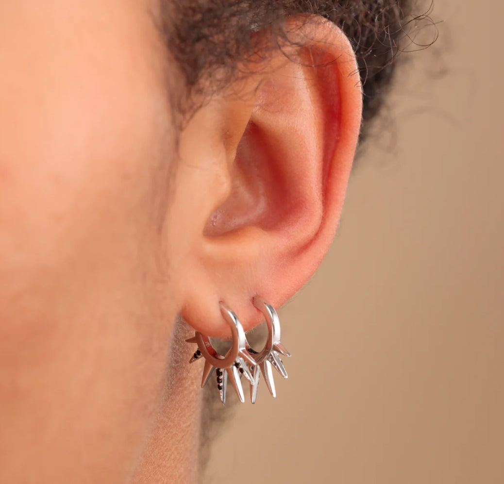 Scream Pretty Spike Hoops