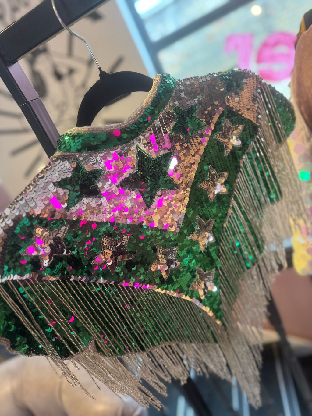 Woo Woo Sequin Capes