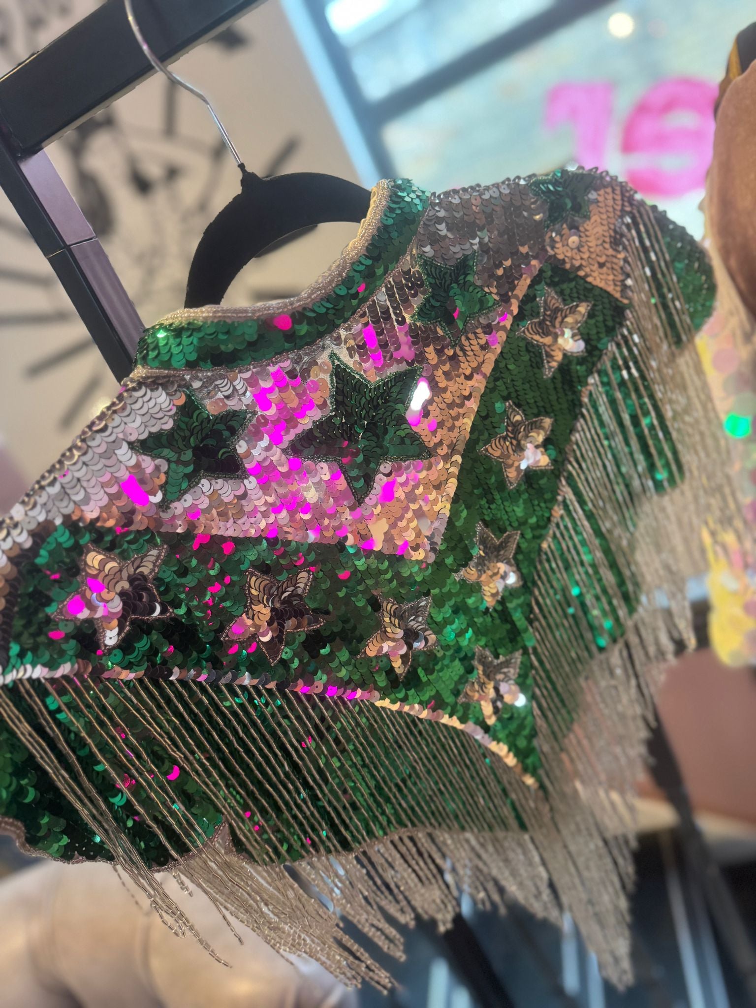 Woo Woo Sequin Capes
