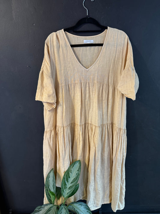 Nadi Anson - Zara Linen Dress Small