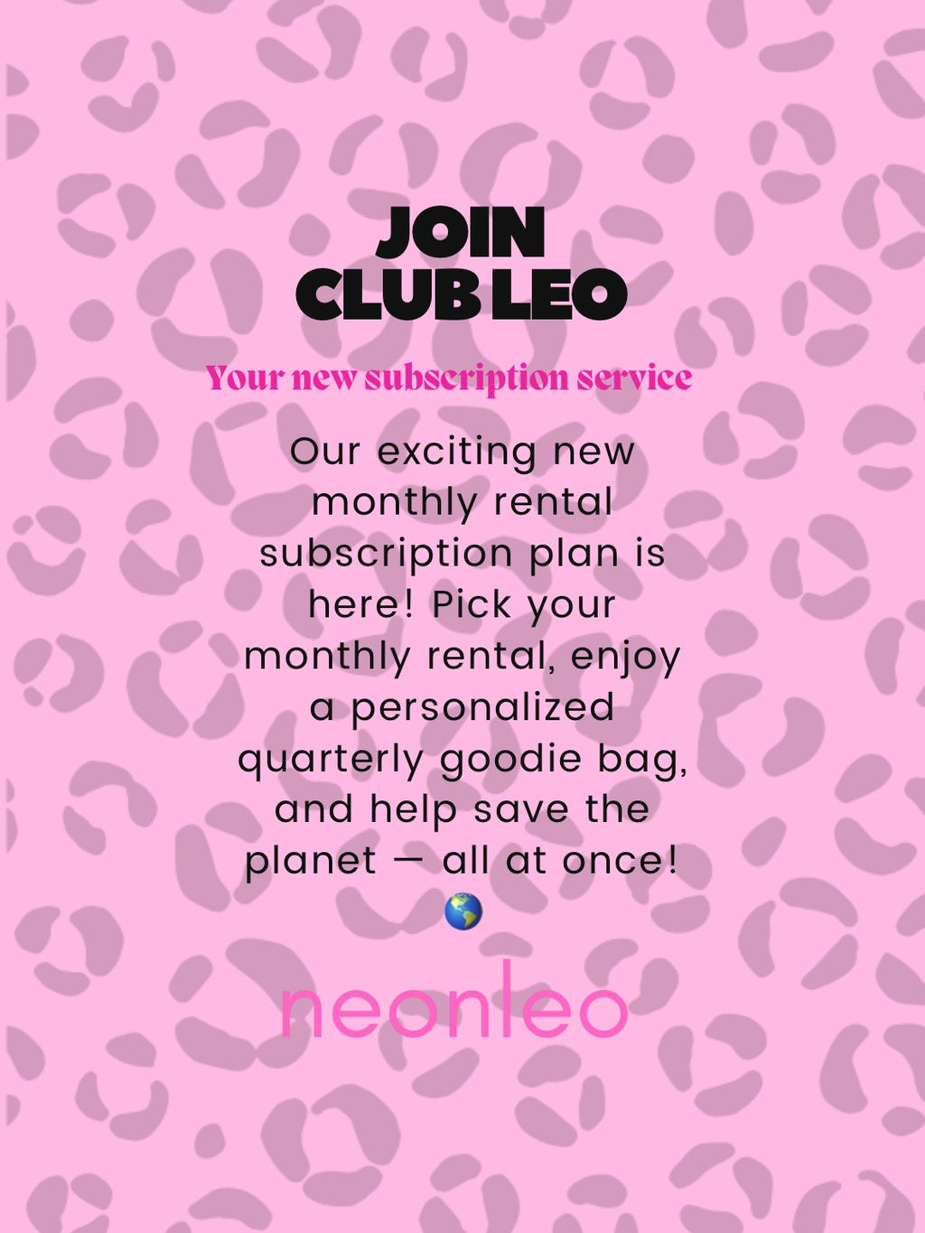 Club Leo - Our Slow Fashion Subscription Service