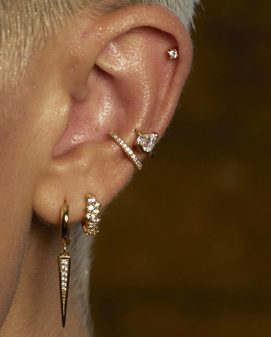 Scream Pretty Stardust Huggie Earrings