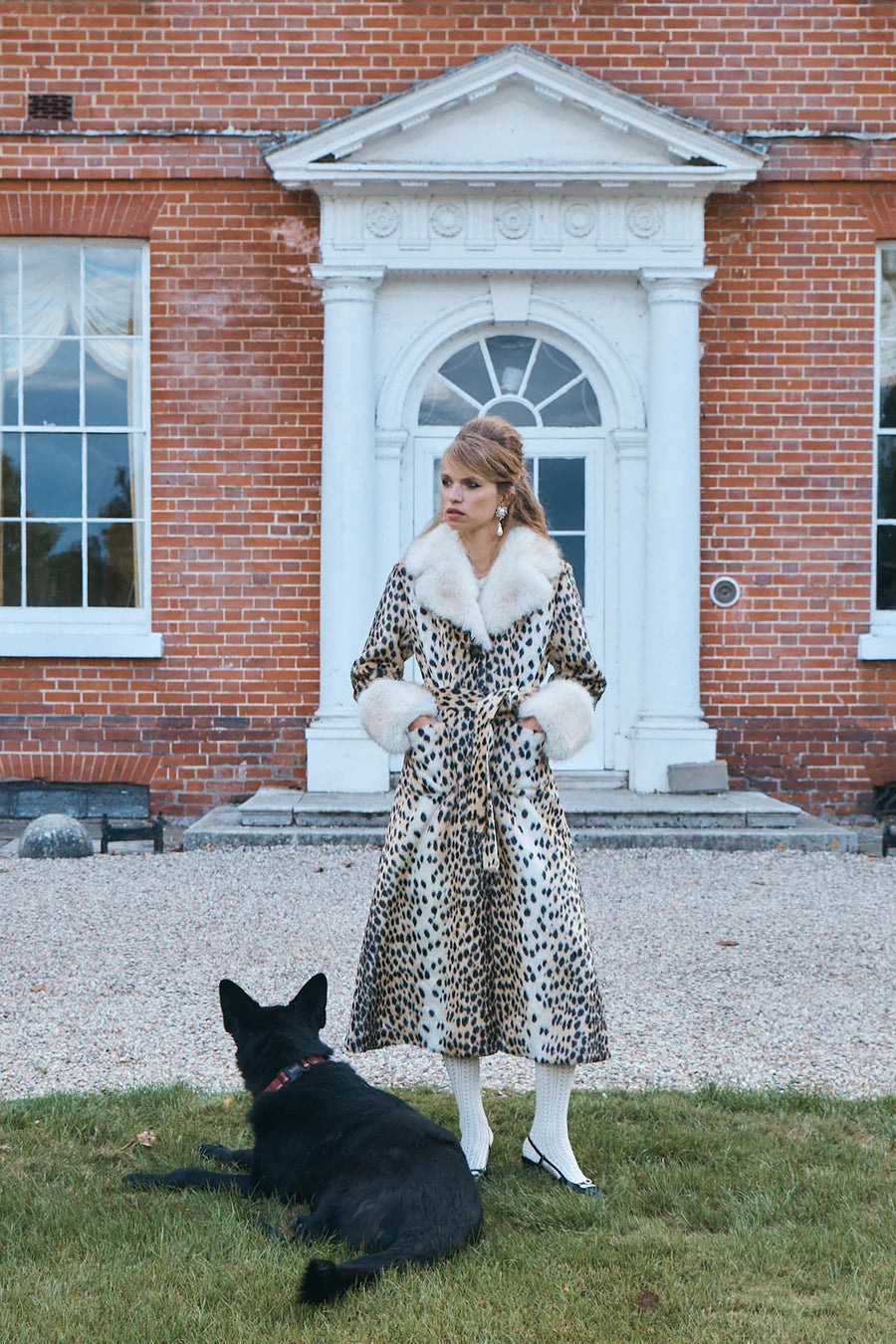 Preorder Priscilla Coat by Queens of Archive