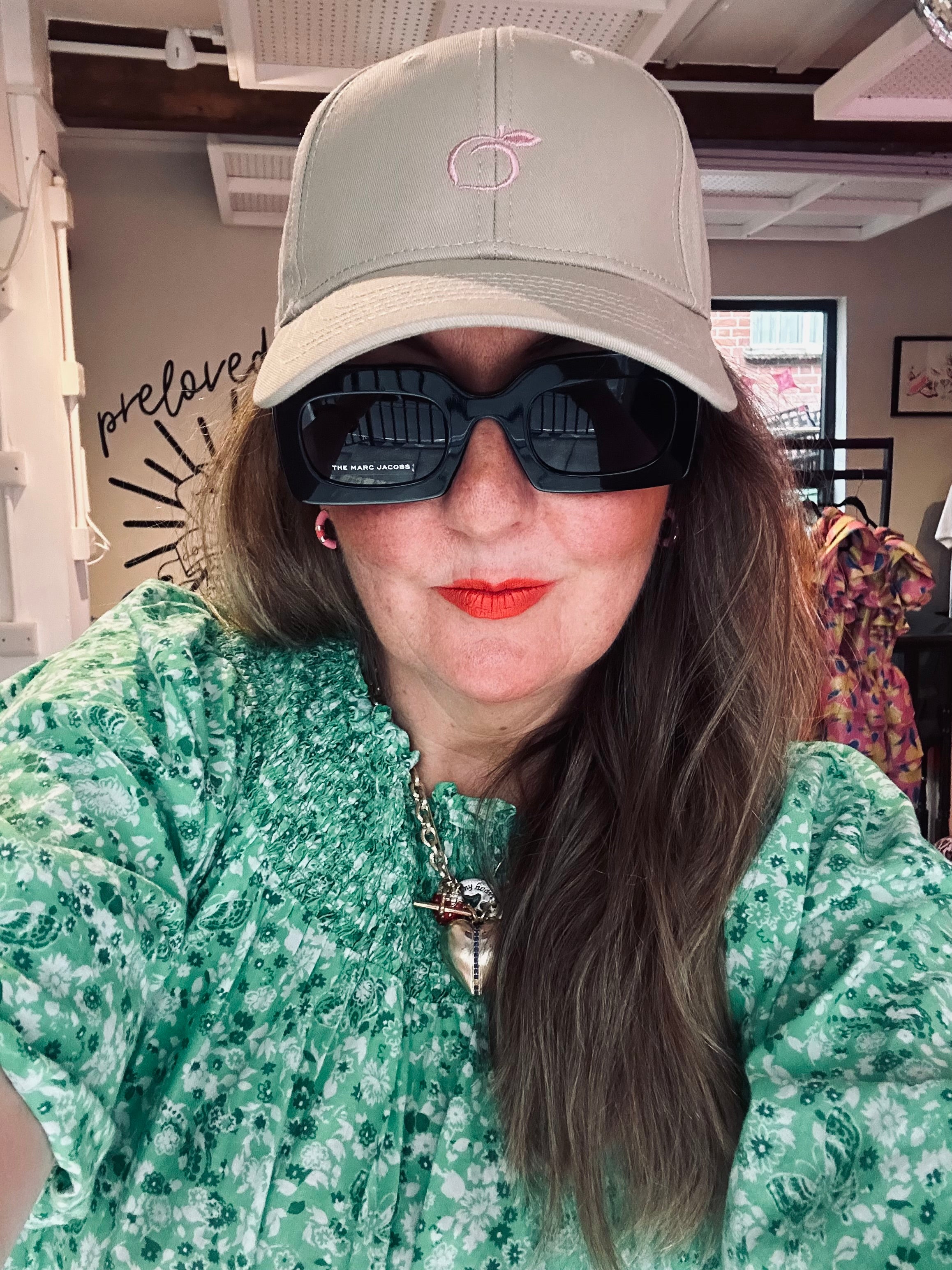 Proud Peach Baseball Cap