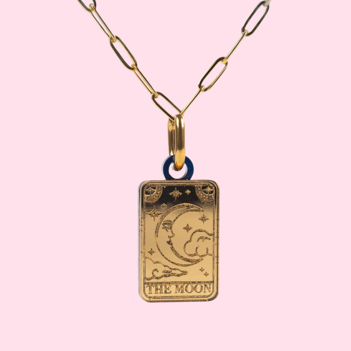 Weezy Pop Moon Tarot Necklace