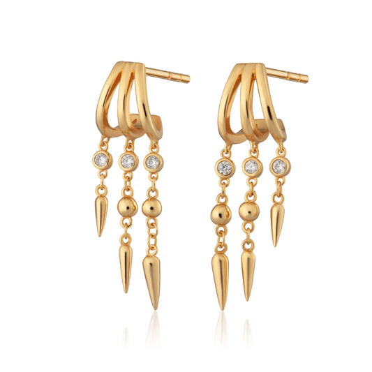 Scream Pretty Limited Edition Rebel Illusion Hoops Earrings
