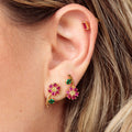 Scream Pretty Hannah Martin Mismatched Flower Stud Earrings