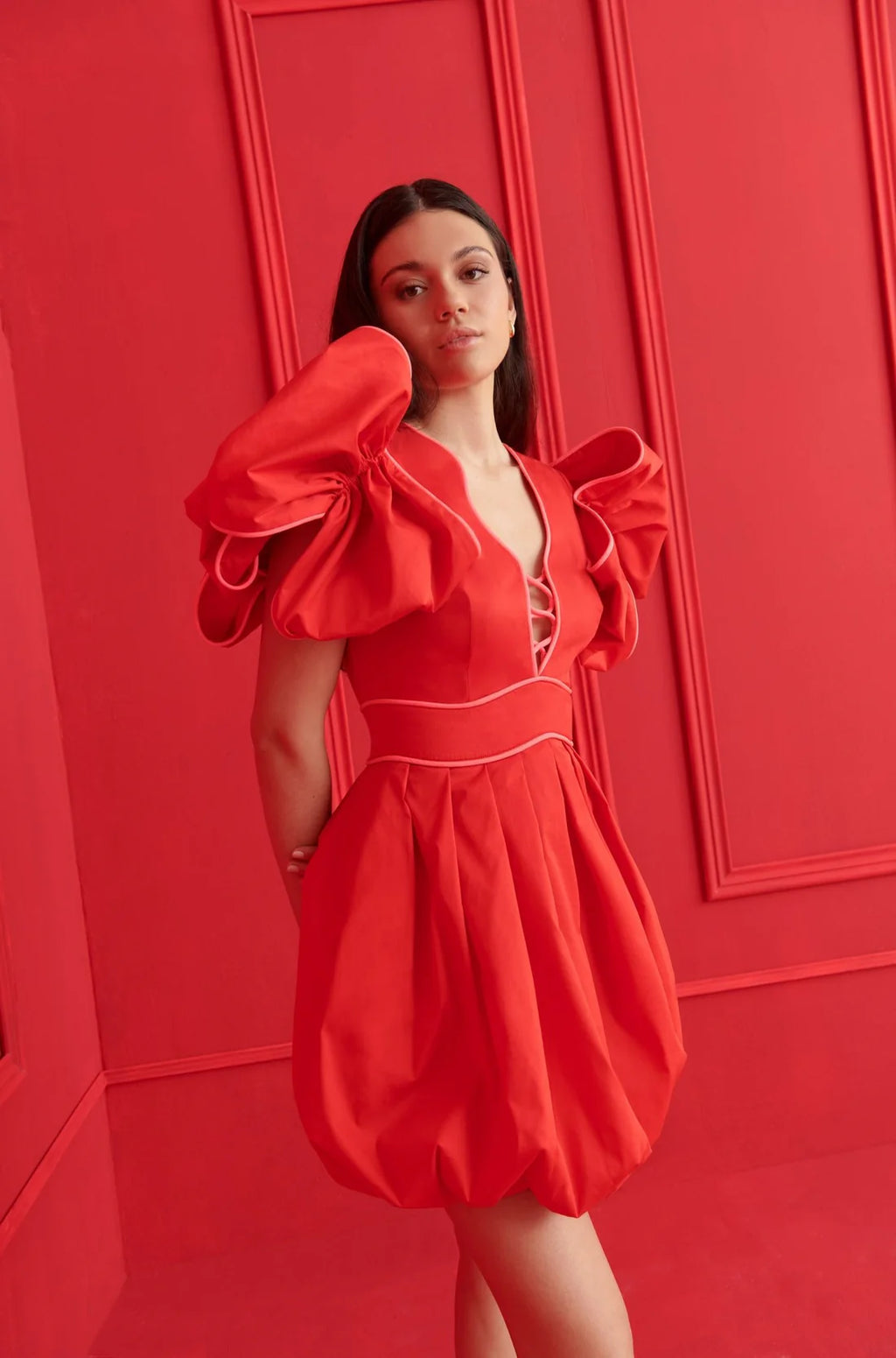 Celia B Orbit Dress - rent from £68 / Buy £240