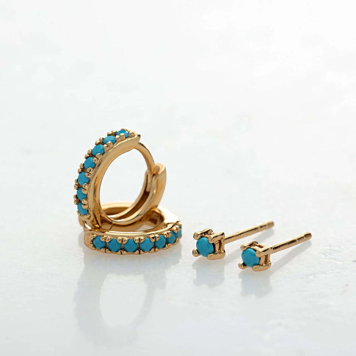 Scream Pretty Single Turquoise Spike Earring