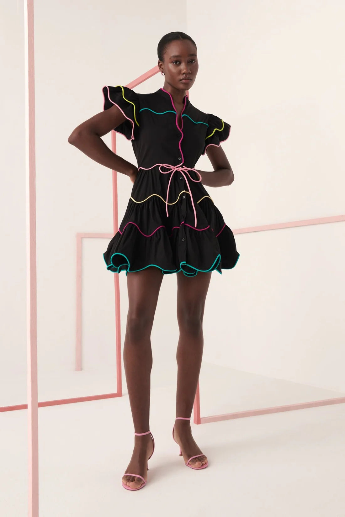 Celia B - Baba Cay Black Short Mini Dress