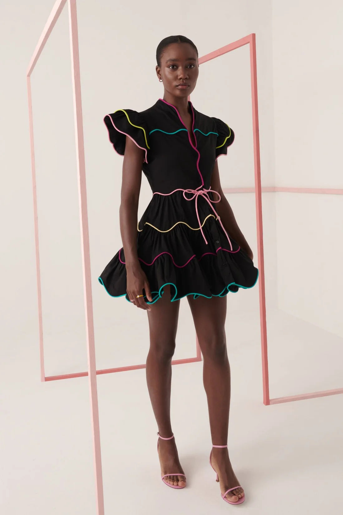 Celia B - Baba Cay Black Short Mini Dress