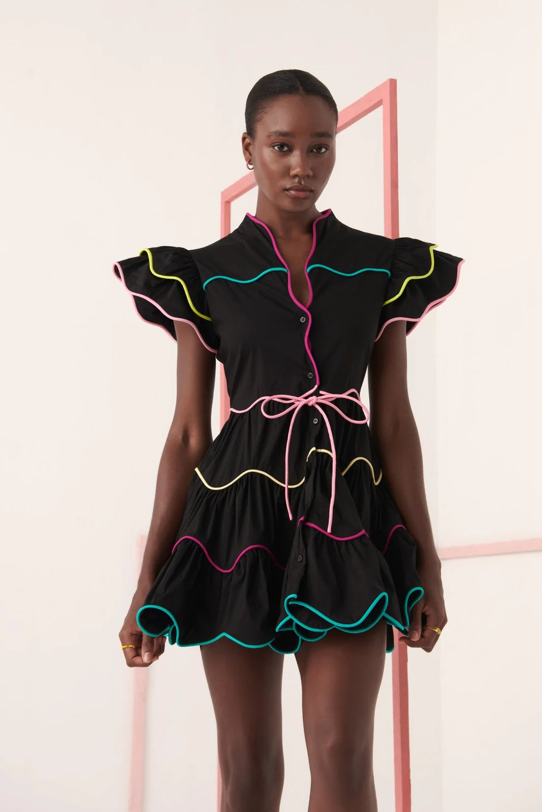 Celia B - Baba Cay Black Short Mini Dress