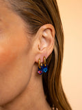 Weezy Pop Dopamine Drop Teenie Mini Earrings in gold and silver
