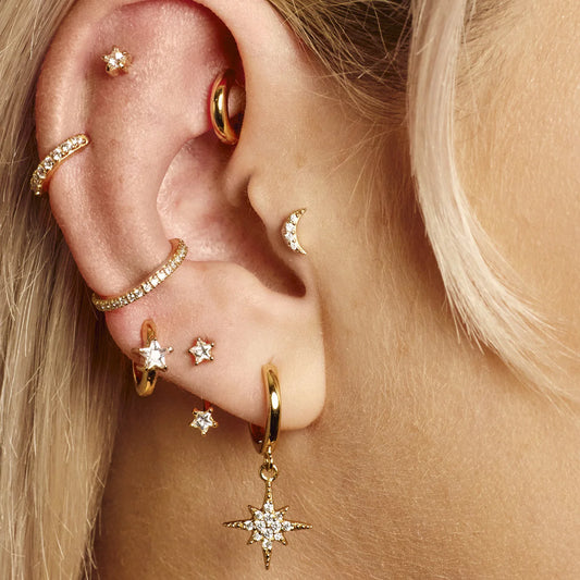 Scream Pretty Sparkling Moon Flat Back