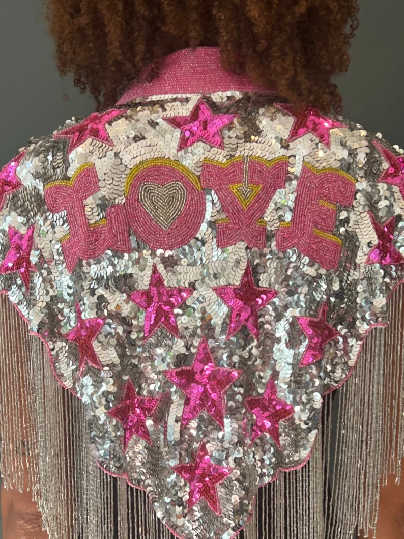 Woo Woo Sequin Capes