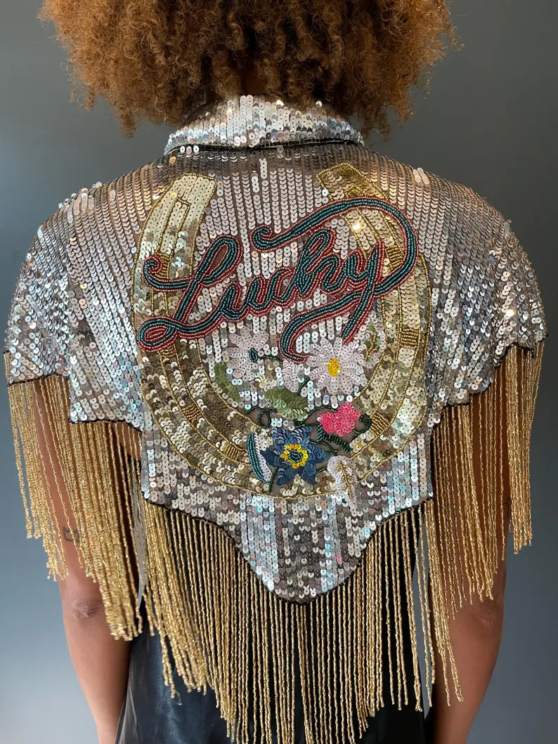 Woo Woo Sequin Capes