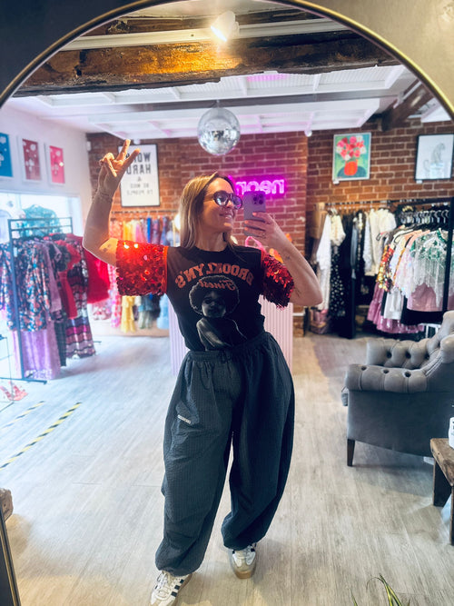 Arrow Apricity Sequin Band Tee - Various Colours & Sizes