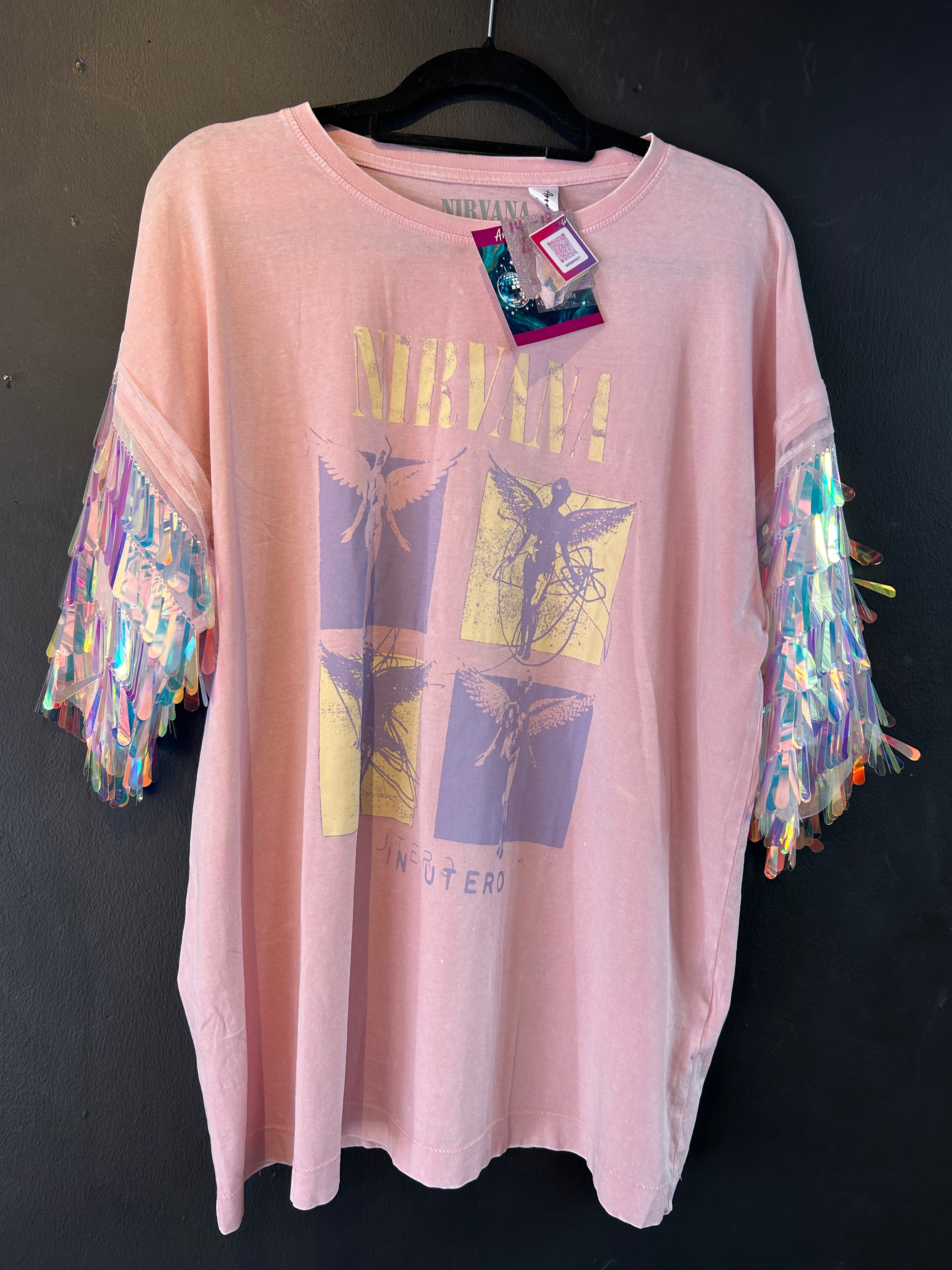 Arrow Apricity Sequin Band Tee - Various Colours & Sizes