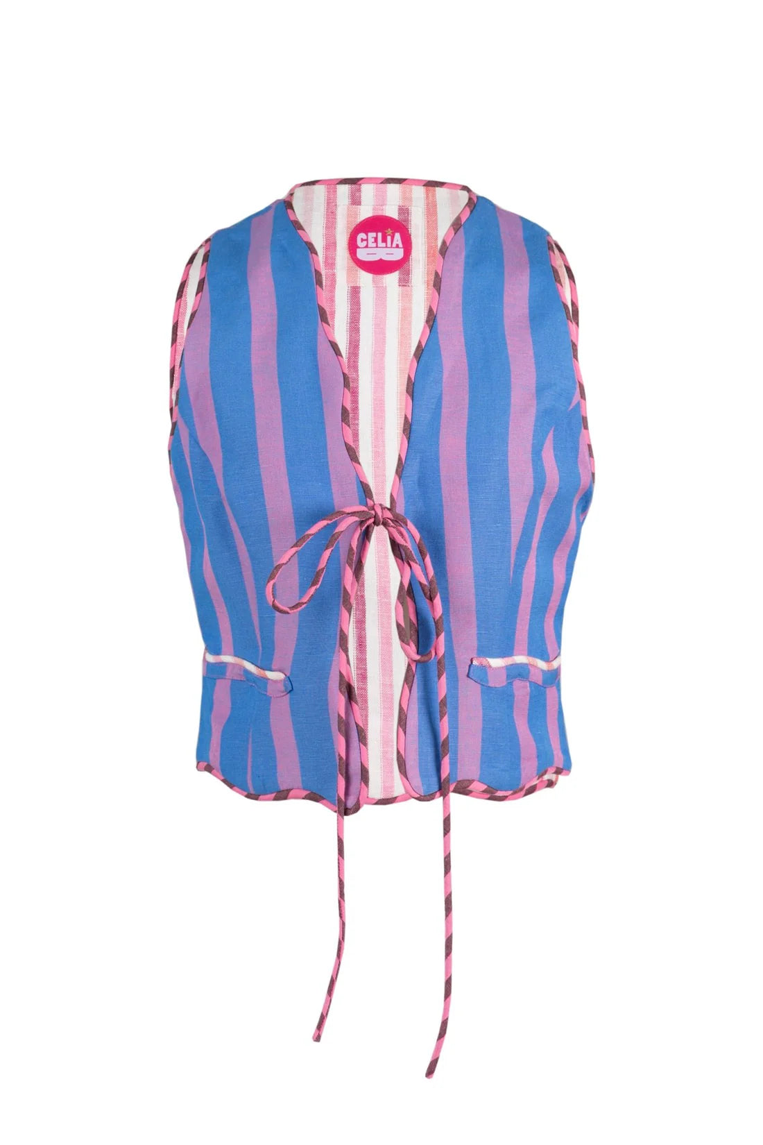 Buy Celia B Carlotta Vest Size Small - reversible