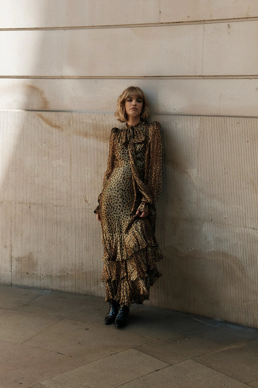 Queens Of Archive Farrah Leopard Dress