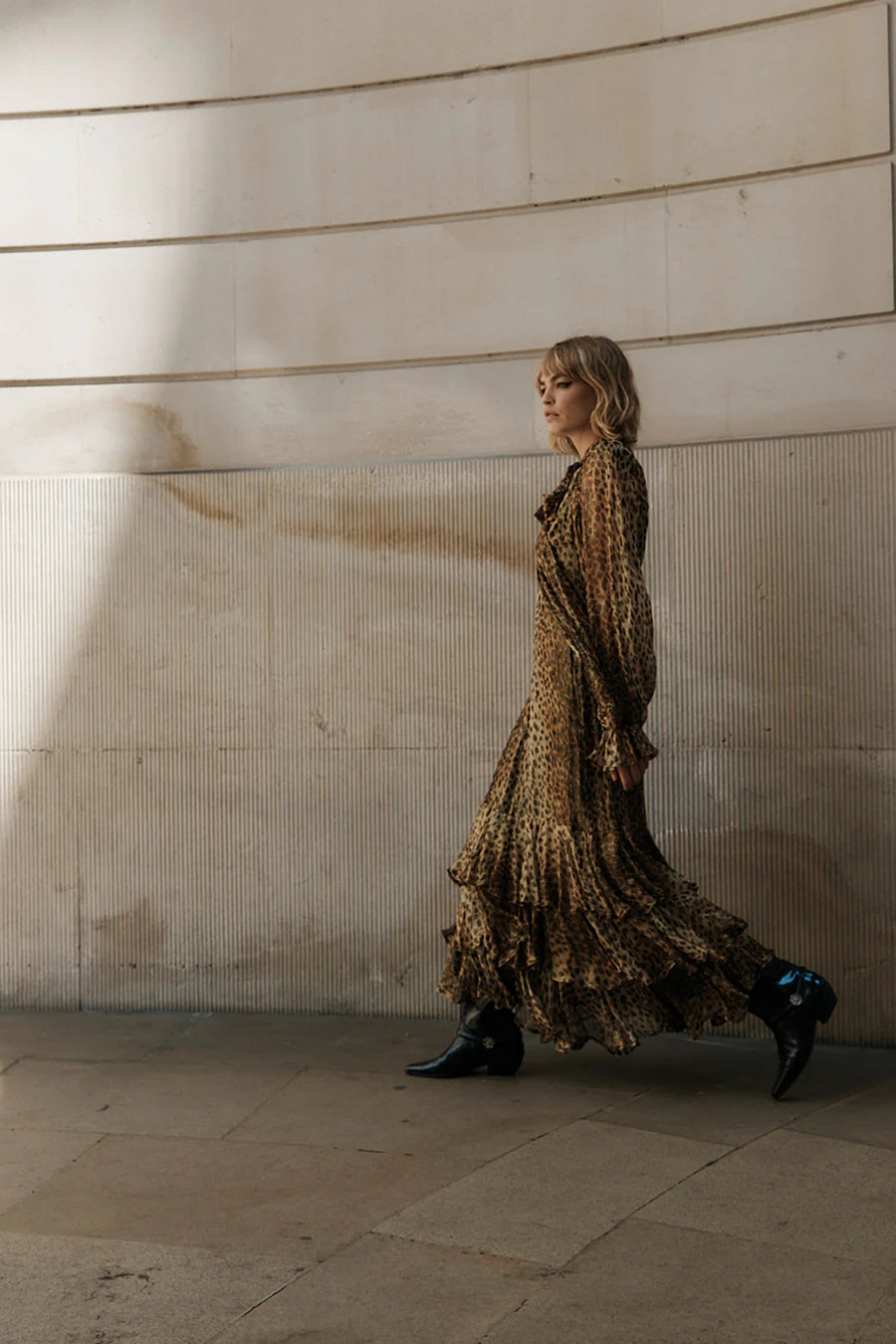 Queens Of Archive Farrah Leopard Dress