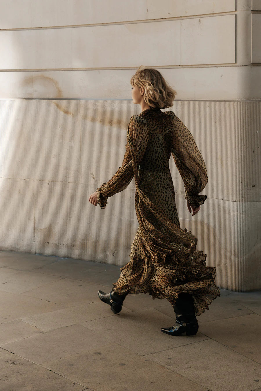 Queens Of Archive Farrah Leopard Dress