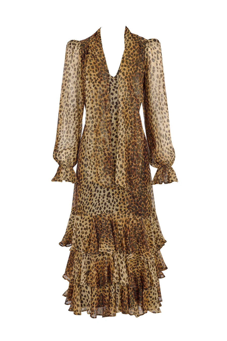 Queens Of Archive Farrah Leopard Dress