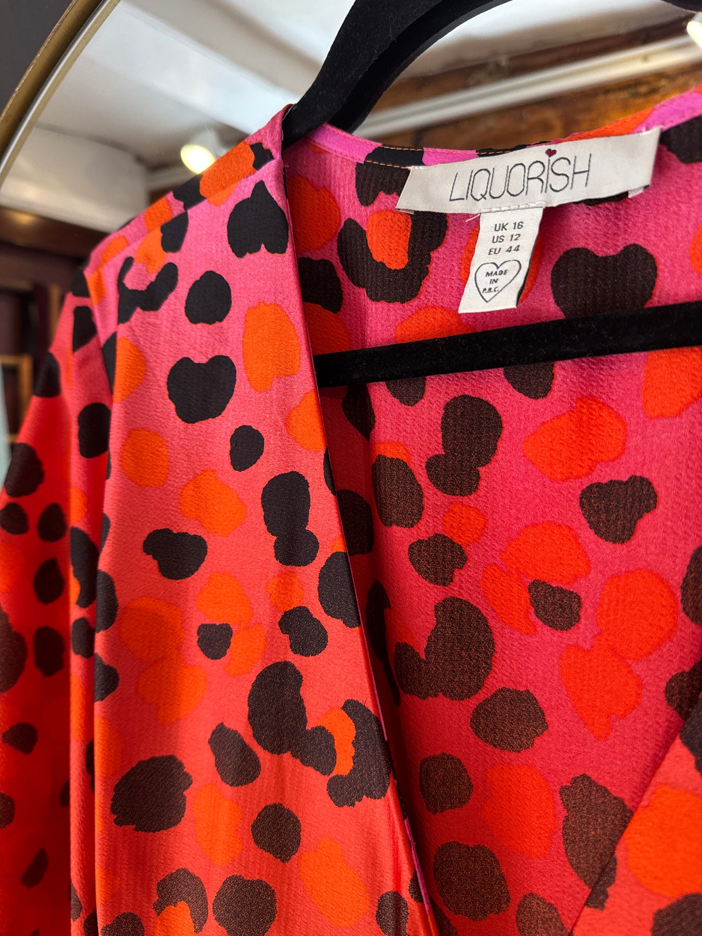 Liqourish Leopard Dress