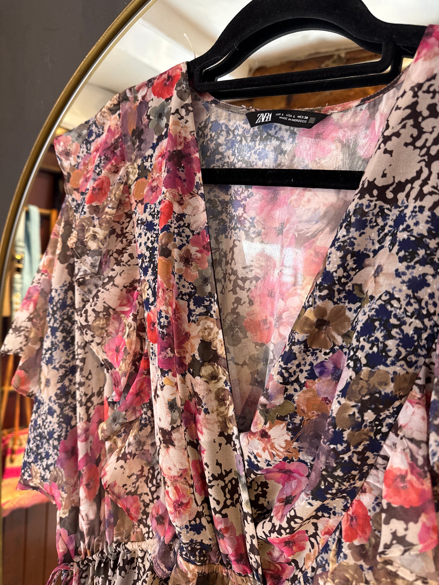 Zara Mini Floral Dress