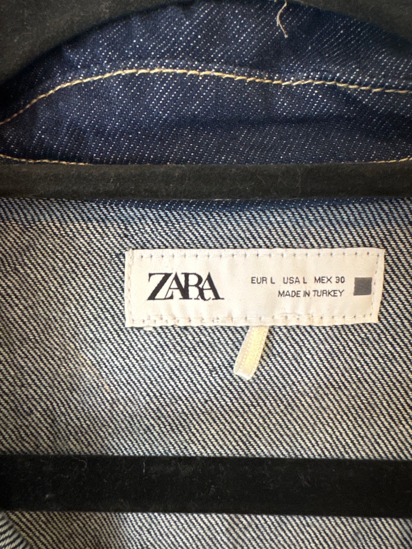 Zara Denim Crop Top