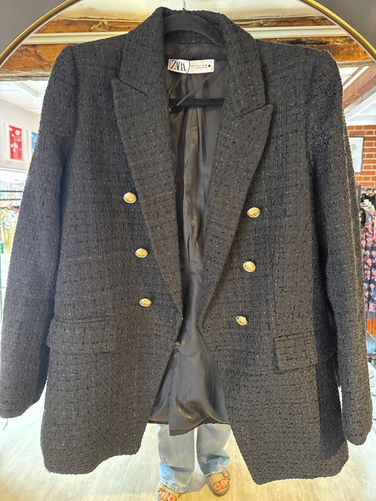 Zara Boucle Blazer