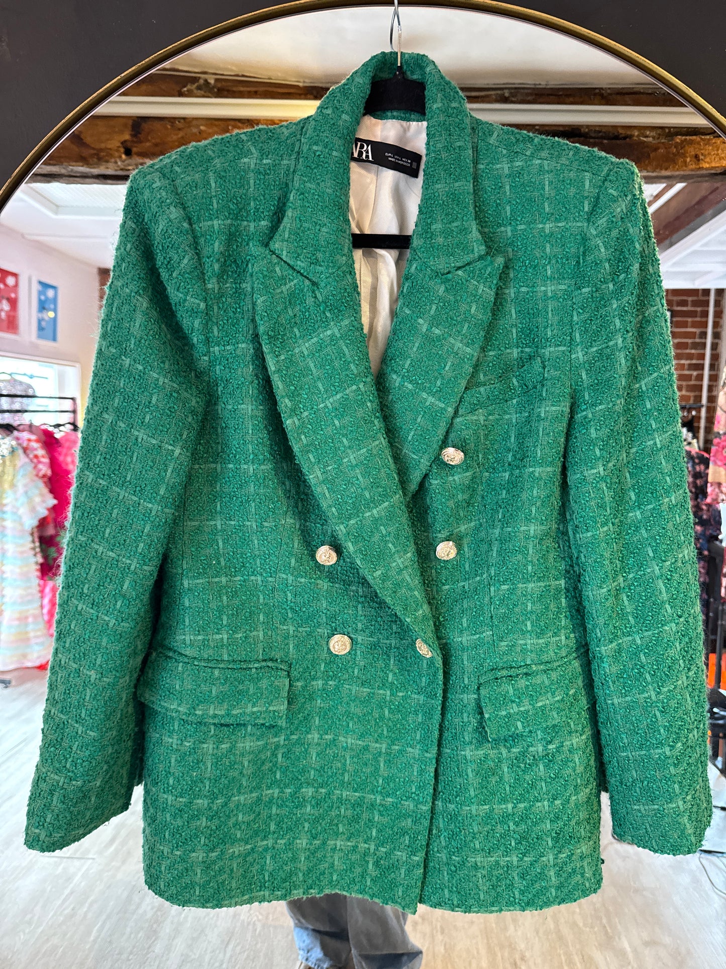 Zara Boucle Blazer