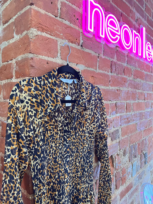 Buy preloved & Other Stories Leopard Dress
