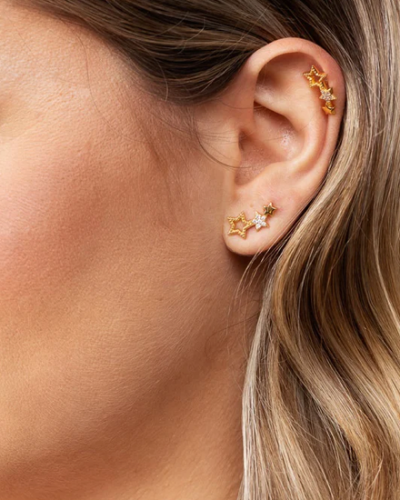 Scream Pretty Bow Studs